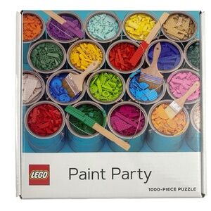 Lego Paint Party 1000 Piece Puzzle NEW